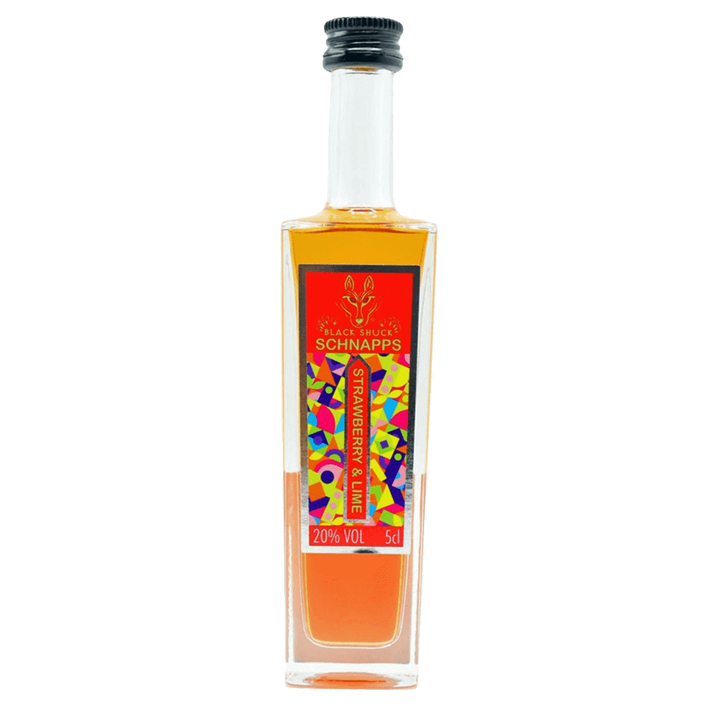 Black Shuck Strawberry & Lime Schnapps 20% 5cl